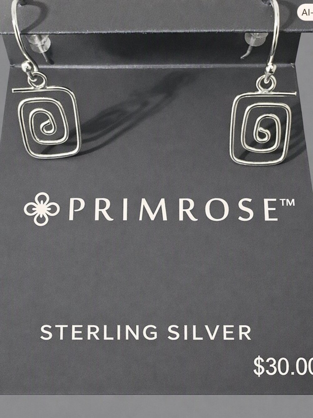 Primrose Sterling Silver Earrings